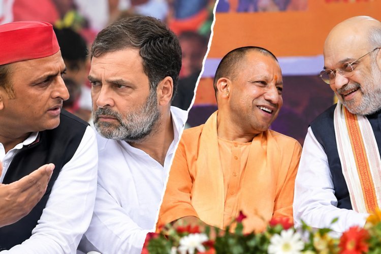 अखिलेश-राहुल की जोड़ी में खटपट! उधर योगी-शाह की तस्वीर ने बढ़ाया यूपी का सियासी पारा
