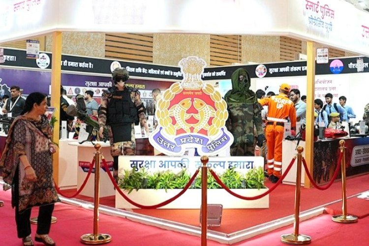यूपी पुलिस का फिर बजा डंका! लगातार तीसरी बार जीता ‘बेस्ट डिस्प्ले अवार्ड’, ट्रेड शो में दिखी आधुनिक पुलिसिंग
