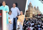 मुंबई में उद्धव-राज ठाकरे की संयुक्त हुंकार, ज्ञानेश कुमार के खिलाफ विराट गर्जना मोर्चा