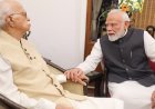 25 साल के जनसेवा सफर पर पीएम मोदी ने आडवाणी से लिया आशीर्वाद, बोले- देश के लिए उनका योगदान अमिट है
