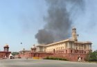 दिल्ली के नॉर्थ ब्लॉक में लगी आग! गृह और वित्त मंत्रालय वाले भवन से उठा धुआं, 6 दमकल रवाना