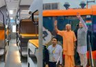 यूपी की पहली वंदे भारत स्लीपर ट्रेन शुरू: वाराणसी-दिल्ली 9.30 घंटे में, योगी-वैष्णव ने दिखाई हरी झंडी