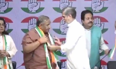 मथुरा के 8 बार विधायक श्याम सुंदर शर्मा कांग्रेस में हुए शामिल, सपा के सामने बढ़ी नई चुनौती