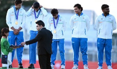 एशियन गेम्स फाइनल: भारत ने पाकिस्तान को 19 रन से हराया, लगातार दूसरा गोल्ड! जय शाह मौजूद, मेडल पहनाए निशिन मेयर ने