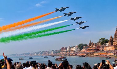 काशी के आसमान में गरजेंगे लड़ाकू विमान! नमो घाट पर 3 दिन का भव्य एयर शो, PM मोदी-राजनाथ के आने की संभावना