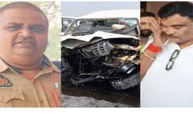 पूर्व सांसद सुब्रत पाठक के काफिले की स्कॉर्पियो पलटी, हेड कांस्टेबल की दर्दनाक मौत; ड्राइवर-सिपाही गंभीर घायल