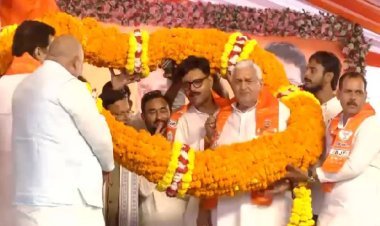 सपा को बड़ा झटका! अभय सिंह समेत 3 नेता BJP में शामिल, सनातन विरोध और भर्ती घोटाले के लगाए आरोप