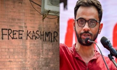 जामिया में फ्री कश्मीर के बाद जेएनयू में नया विवाद! दीवारों पर उमर खालिद को रिहा करो और नक्सलबाड़ी जिंदाबाद के नारे