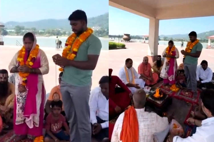 सबीना से खुशी, माहिद से मोहित… हरिद्वार में गंगा स्नान के बाद हिंदू बने परिवार