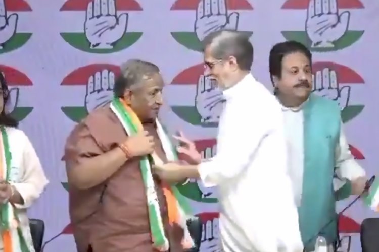 मथुरा के 8 बार विधायक श्याम सुंदर शर्मा कांग्रेस में हुए शामिल, सपा के सामने बढ़ी नई चुनौती
