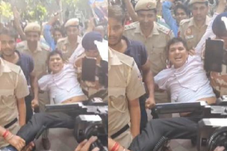 ‘मुझे फुटबॉल की तरह उठाकर फेंका!’ सौरभ भारद्वाज का दिल्ली पुलिस पर गंभीर आरोप, हिरासत में कई AAP नेता