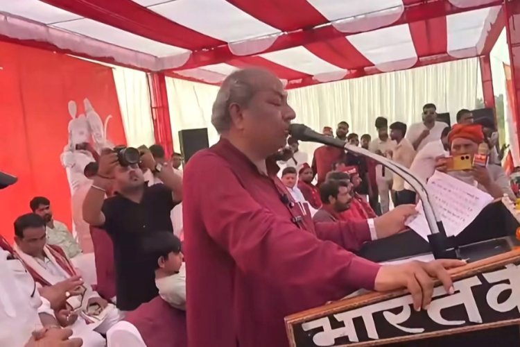 एनडीए में रहकर सपा प्रत्याशी के साथ खड़े थे संजय निषाद? बोले- समाज के खिलाफ प्रचार नहीं करूंगा!