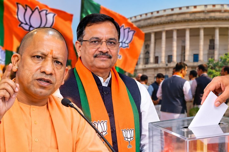 यूपी में बीजेपी का बड़ा दांव! 6 अक्टूबर को 8 राज्यसभा प्रत्याशियों का नामांकन, योगी समेत दिग्गज रहेंगे मौजूद