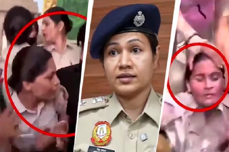 भीड़ में खींची गईं महिला पुलिसकर्मी! दिल्ली पुलिस का बड़ा आरोप- प्रदर्शनकारियों ने किया दुर्व्यवहार, कुछ शराबी भी दिखे