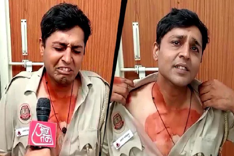 ‘यूनिफॉर्म फाड़ी, नाखून से खरोंचा, हाथ काटा...’ राहुल गांधी की हिरासत के दौरान दिल्ली पुलिस कांस्टेबल पर हमला का आरोप