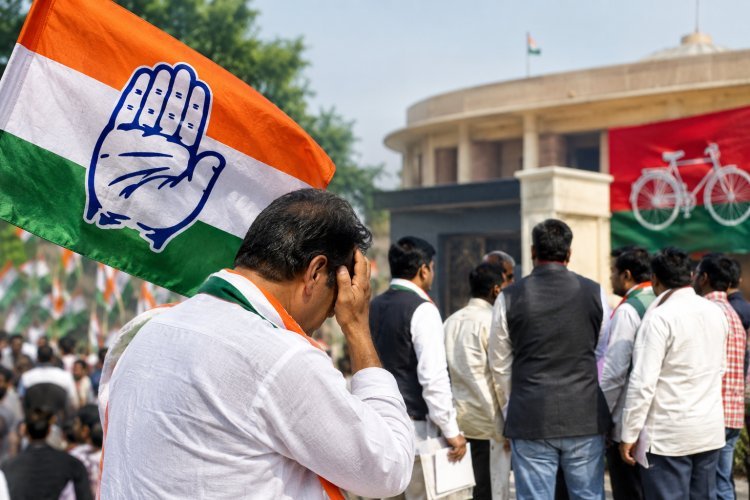 विधानसभा में बराबरी सीट मांग रही कांग्रेस का एमएलसी चुनाव में सरेंडर, 11 सीटों पर नहीं उतारा एक भी प्रत्याशी