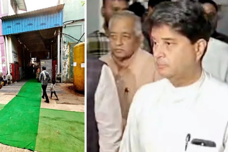 ट्रोमा सेंटर में बिछाया कार्पेट तो भड़के ज्योतिरादित्य सिंधिया, बोले- क्या तमाशा है ये