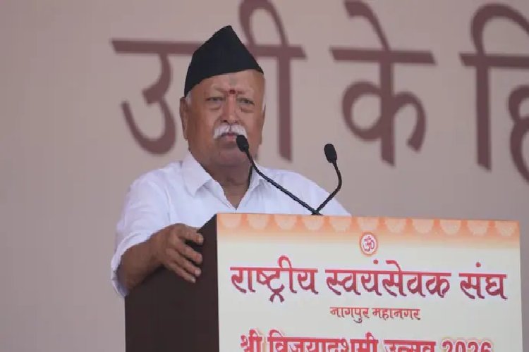 ''भारत को तोड़ना चाहते हैं राक्षसी ताकतें, कुछ महत्वाकांक्षी नेता भी शामिल''...मोहन भागवत का विजयदशमी पर बड़ा बयान