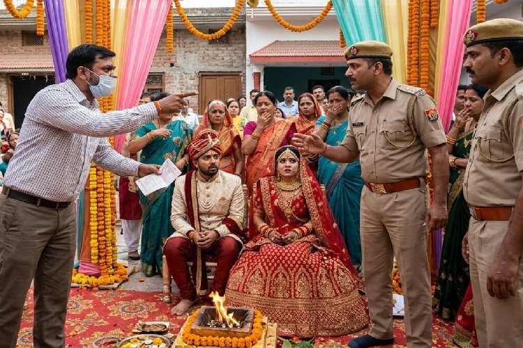 दूसरी शादी की तैयारी कर रही थी पत्नी, खबर मिलते ही पुलिस लेकर पहुंच गया पहला पति!